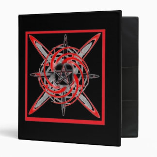 Fire Star 3 Ring Binder