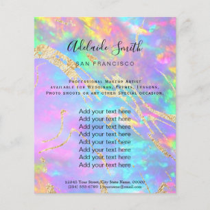 fire stone FAUX holograph Flyer
