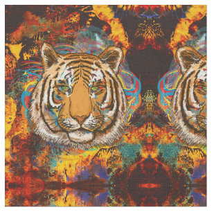 FIRE TIGER! FABRIC
