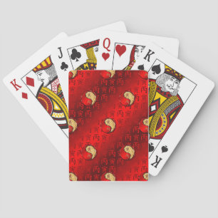 Fire Tiger Playing Cards
