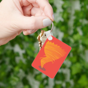 Fire Tornado Keychain