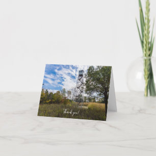 Fire Tower Runge Thank You Card
