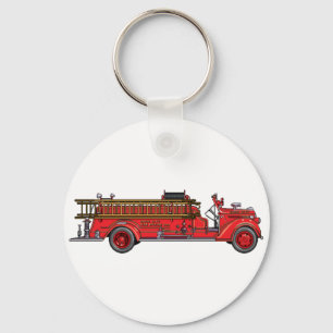 Fire Truck_01 Keychain
