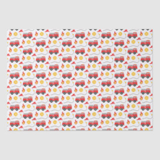 Fire Truck Birthday Tissue Paper