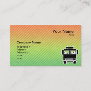 Fire Truck Business Card