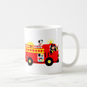 Fire Truck Coffee Mug