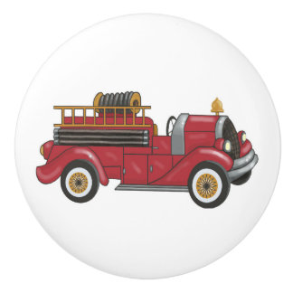 Fire truck drawer pull