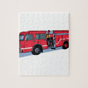 Fire Truck Jigsaw Puzzle
