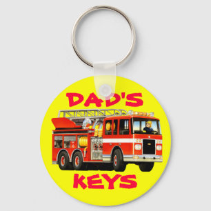 Fire Truck Keychain