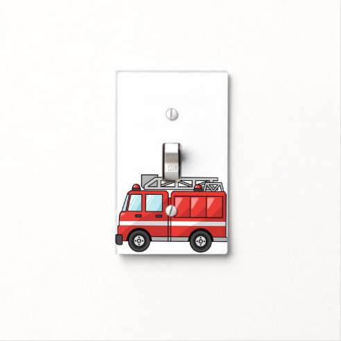 Fire Truck Plates | Zazzle CA