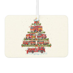 Fire Truck Lights Firefighter Fire Truck Christmas Air Freshener
