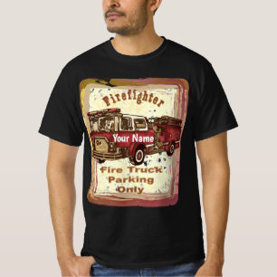 Fire truck Parking t-shirt