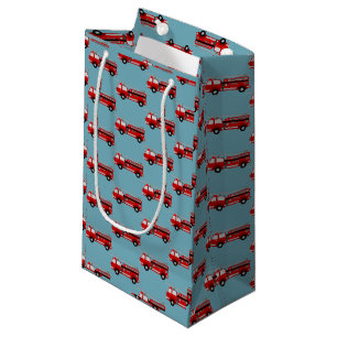 Fire truck Party Birthday gift bags