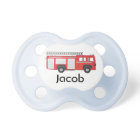 Fire Truck | Personalized Pacifier