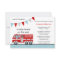 Fire Truck Polka Dot Banner Boy Baby Shower