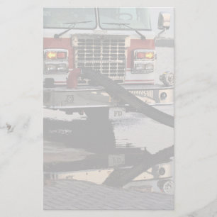 Fire Truck Pumper Hose Fade Fire Fighter