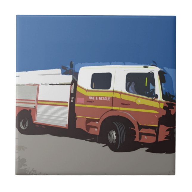 Fire Truck Tile (Front)