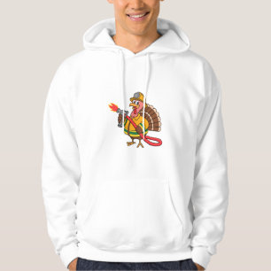 Fire trucks Firefighter Thanksgiving Turkey   Hoodie