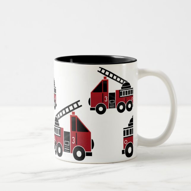 Fire trucks mug (Right)