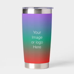 Fire Under The Sea Traveller Gradient Personalize Insulated Tumbler