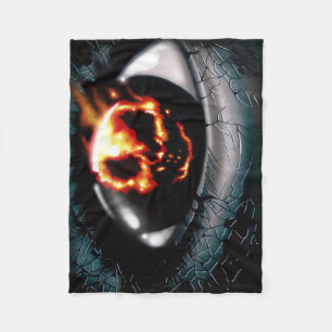 “Fire Vision” Fleece Blanket
