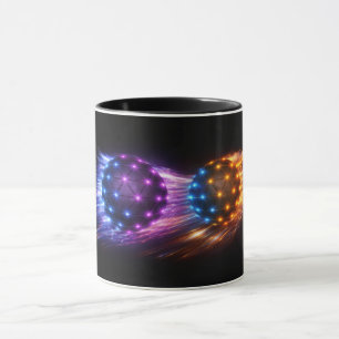 Fire vs Ice Energy Sphere Mug