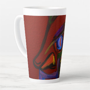 Fire Warrior  Latte Mug