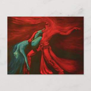 Fire & Water Sacred Dance .... Postcard