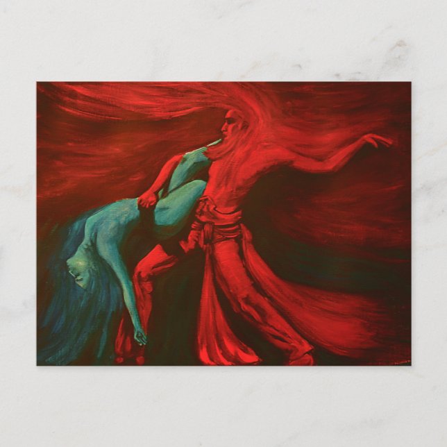 Fire & Water Sacred Dance .... Postcard (Front)