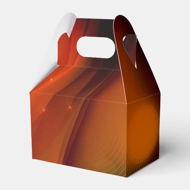 Fire Wave Favor Box (Front Side)
