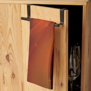 Fire Wave Kitchen Towel