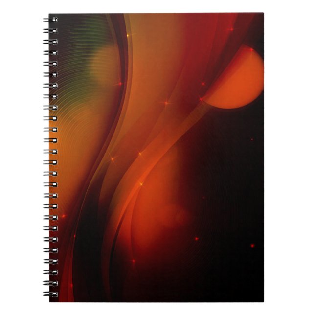 Fire Wave Notebook (Front)