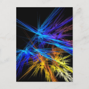 Fire Works Postcard