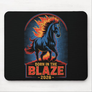 Fire Year Of The Horse – Chinese Zodiac New Year 2 Mouse Pad