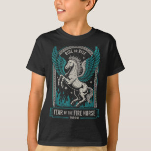 Fire Year Of The Horse – Chinese Zodiac New Year 2 T-Shirt