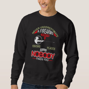 Firearm Instructor Gun Shooting Safety Weapon Trai Sweatshirt