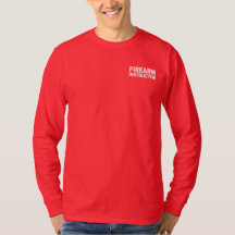 Firearm Instructor Long Sleeve Shirt - 2 sided