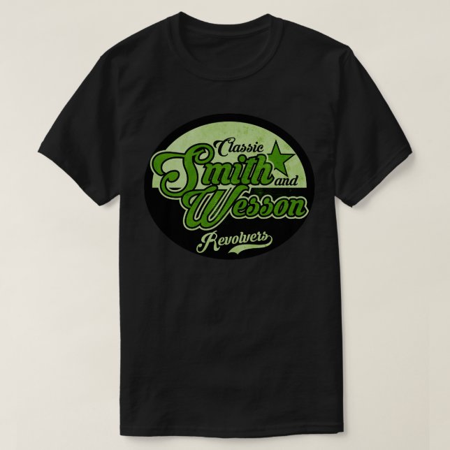 Firearms Vintage Label T-Shirt (Design Front)