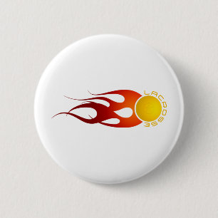 Fireball 2 Inch Round Button