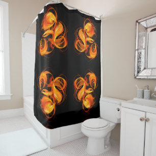 Fireball Abstract Art