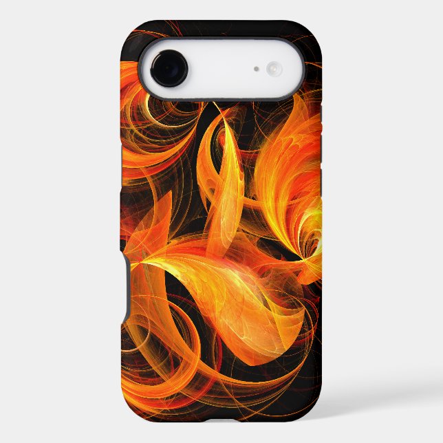 Fireball Abstract Art (Back)