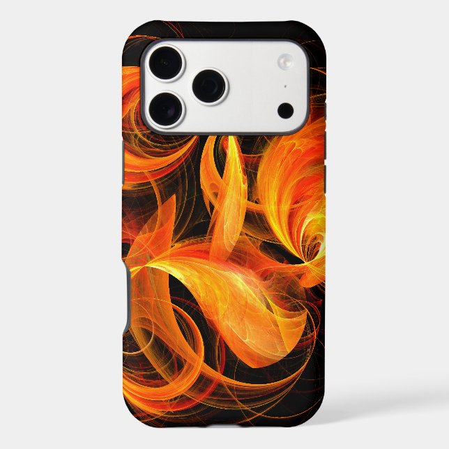 Fireball Abstract Art (Verso)