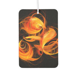 Fireball Abstract Art Air Freshener