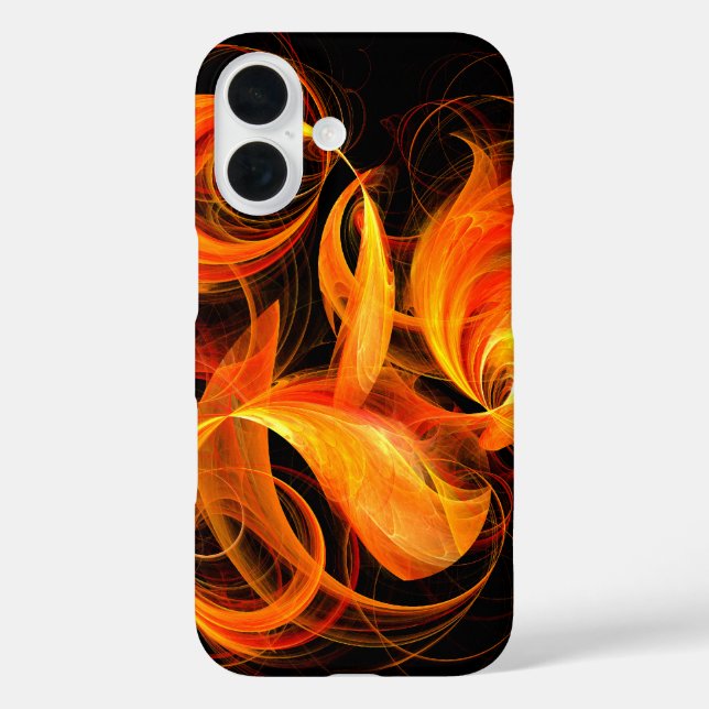 Fireball Abstract Art Case-Mate iPhone Case (Back)
