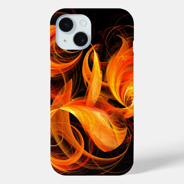Fireball Abstract Art Case-Mate iPhone Case (Back)