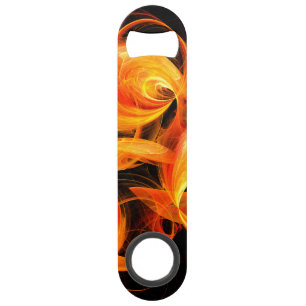Fireball Abstract Art Speed Bottle Opener
