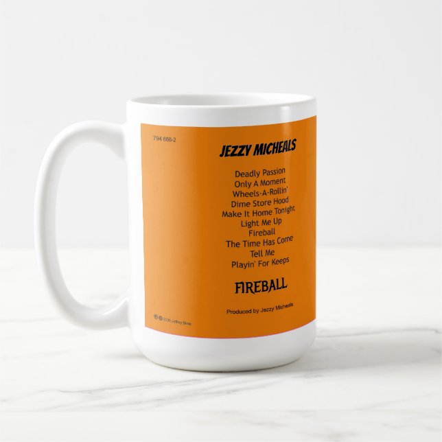 Fireball Album Coffee Mug (Left)
