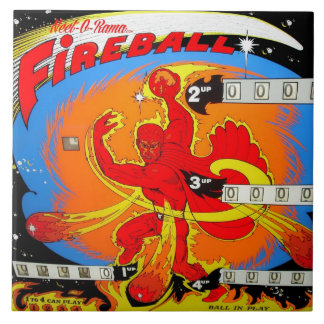 Fireball Pinball Tile