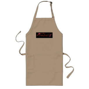 fireball - pink lightning apron
