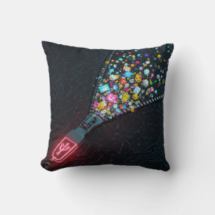 Firebase Studio Throw Pillow